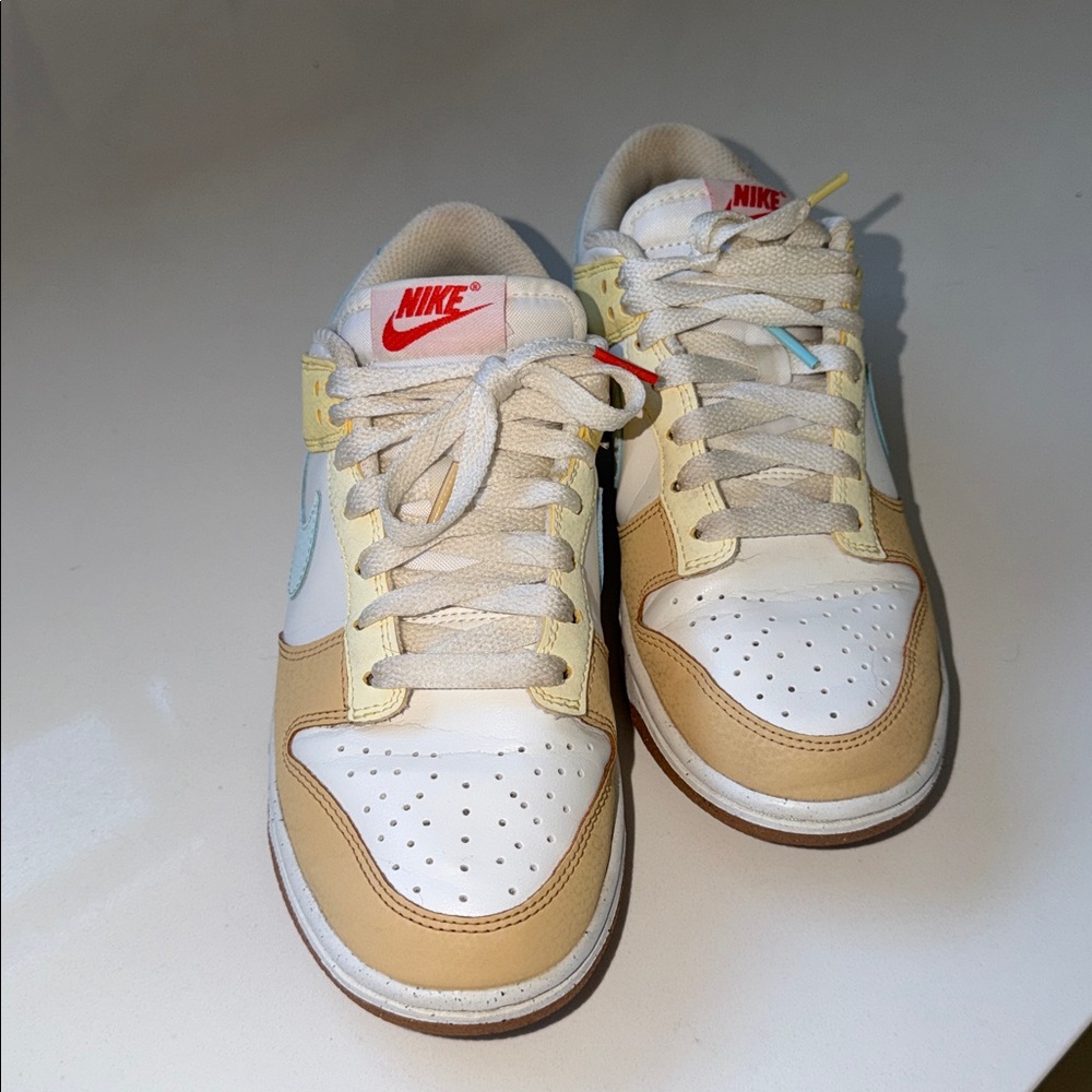Nike Dunk Low Next Nature "Soft Yellow Alabaster" Size 6 - Picture 4 of 6